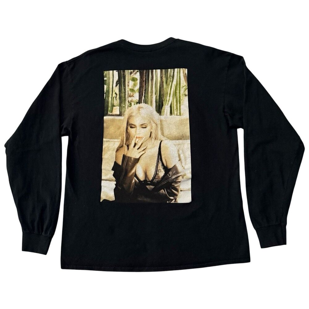 Kylie Cosmetics Long Sleeve Shirt Large Kylie Jenner Lace Smoking Graphic Tee
